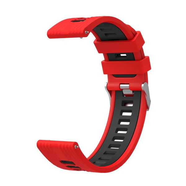 22mm Wristband for Huawei Samsung Band Silicone Strap Replacement Bracelet 2 Color Watchband
