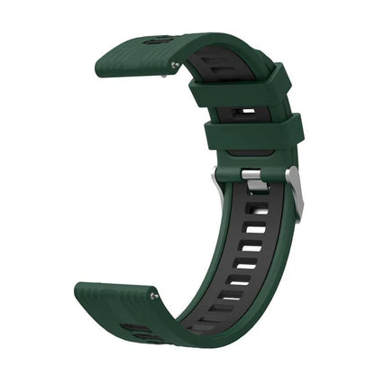22mm Wristband for Huawei Samsung Band Silicone Strap Replacement Bracelet 2 Color Watchband