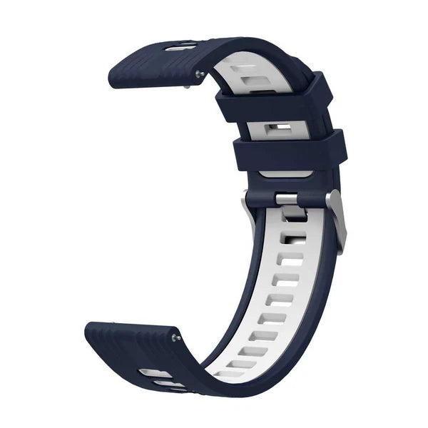 22mm Wristband for Huawei Samsung Band Silicone Strap Replacement Bracelet 2 Color Watchband