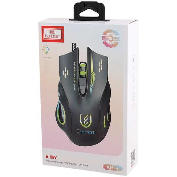 Earldom ET-KM14 Wired RGB Gaming Mouse