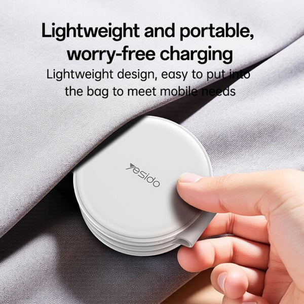 Yesido 5 in 1 Foldable Wireless Charger for Phone / Watch / Earphone DS29