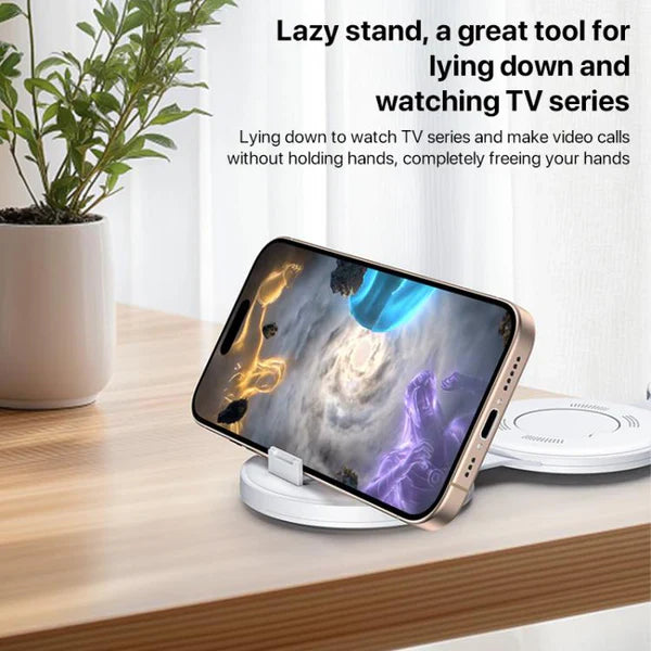 Yesido 5 in 1 Foldable Wireless Charger for Phone / Watch / Earphone DS29