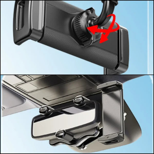 Yesido Adjustable Rotating Car Mirror Phone Holder C196