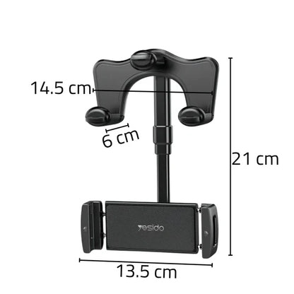 Yesido Adjustable Rotating Car Mirror Phone Holder C196