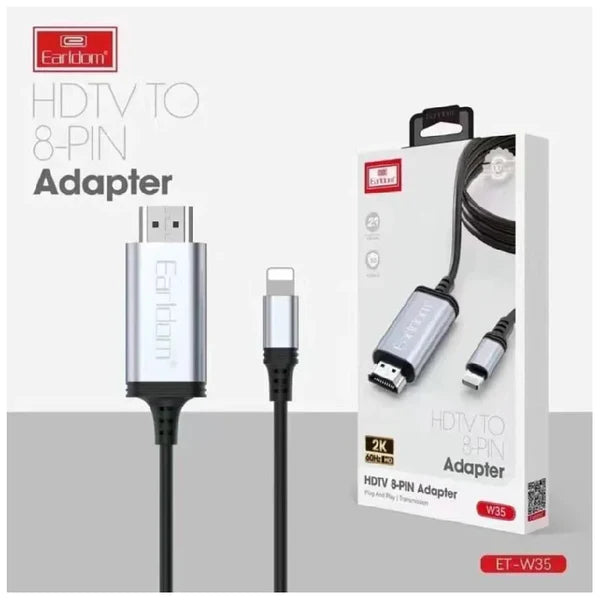Earldom W35 Cable HDTV to 8-Pin Lightning Adapter