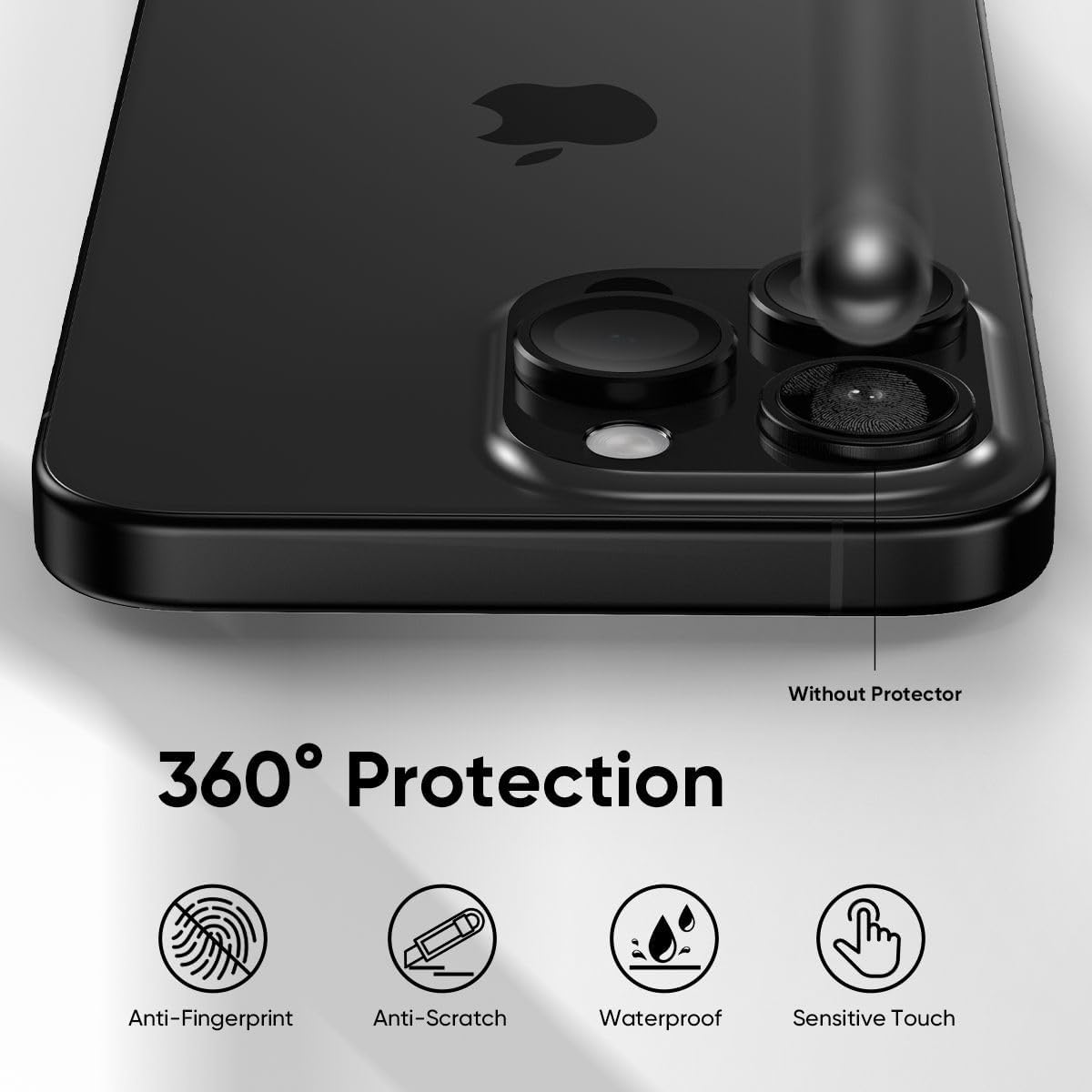 Mobile Phone Camera Lens for iPhone & Samsung – Clip-On HD Lens Kit