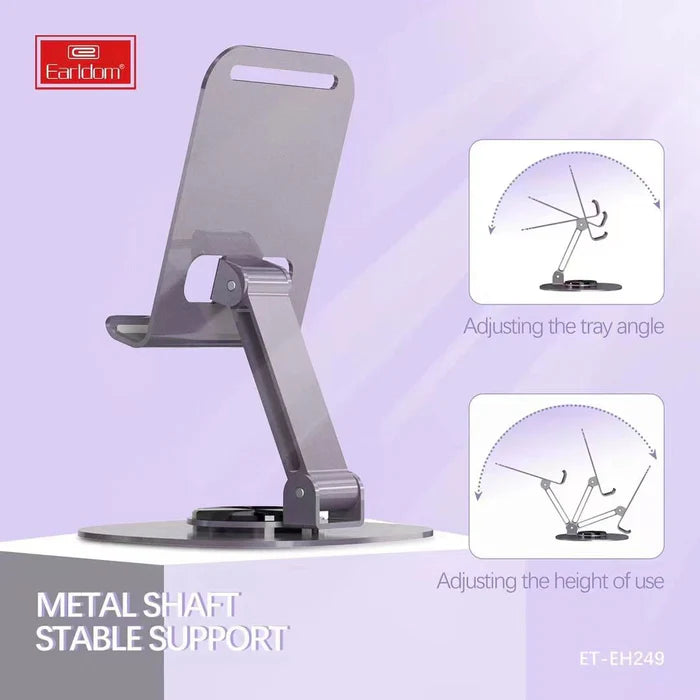 Earldom Metal Foldable Desktop Stand EH249