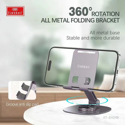 Earldom Metal Foldable Desktop Stand EH249