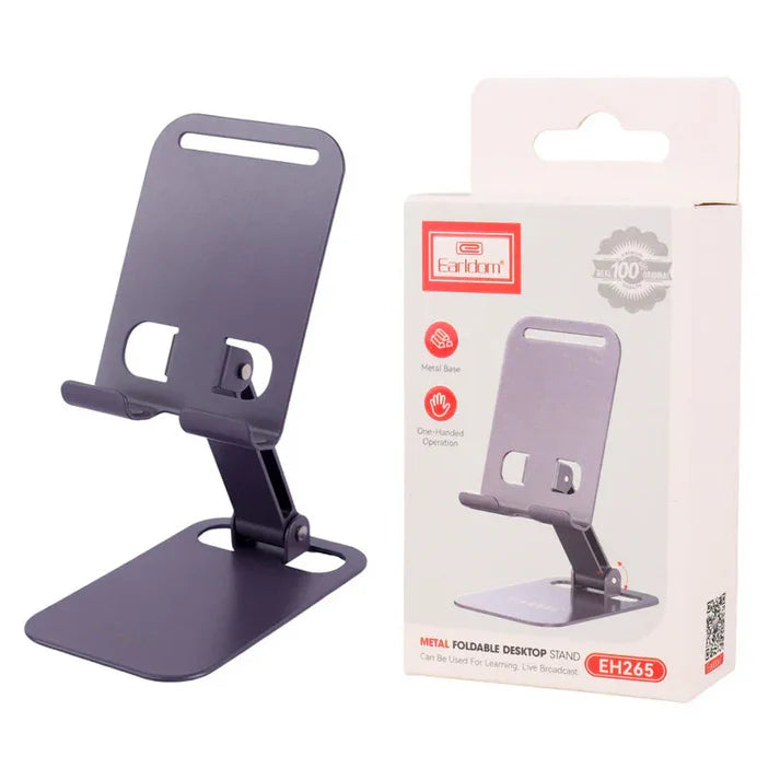 Earldom Metal Foldable Desktop Stand ET-EH265