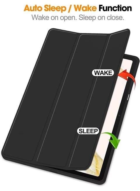 Smart Folding Case with Pen Holder for Samsung Galaxy Tab S10FE Plus(SM-X620 / X626 / X626B)