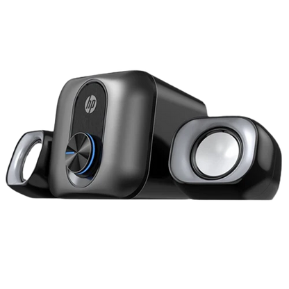 HP DHS-2111S Wired Multimedia USB Speaker 3.5mm 360° Sound