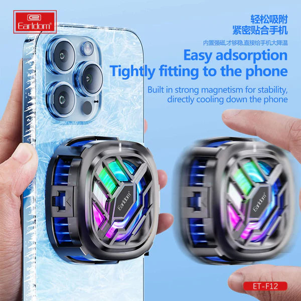 Earldom F12 Smartphone Cooling Fan (Gaming)