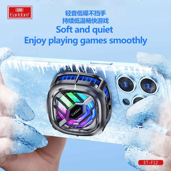 Earldom F12 Smartphone Cooling Fan (Gaming)
