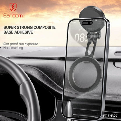 Earldom EH327 Car Phone Holder – Adjustable Dashboard/Windshield Mount with 360° Rotation & Strong Grip