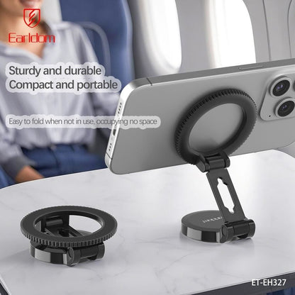 Earldom EH327 Car Phone Holder – Adjustable Dashboard/Windshield Mount with 360° Rotation & Strong Grip