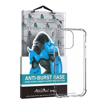 ATB Anti Burst Clear Case for iPhone & Samsung Mobiles