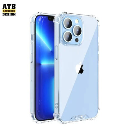 ATB Anti Burst Clear Case for iPhone & Samsung Mobiles