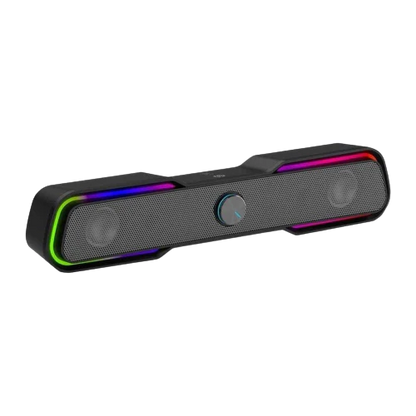 HP DHE-6002 RGB Soundbar Speaker 3.5mm USB Powered