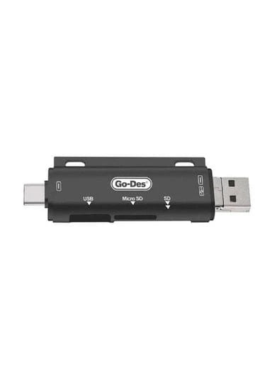 Go-Des GD-DK108 High-Speed OTG Card Reader Adapter