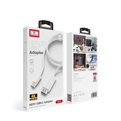 Earldom 2 Meter Cable W32 HDMI to Type C