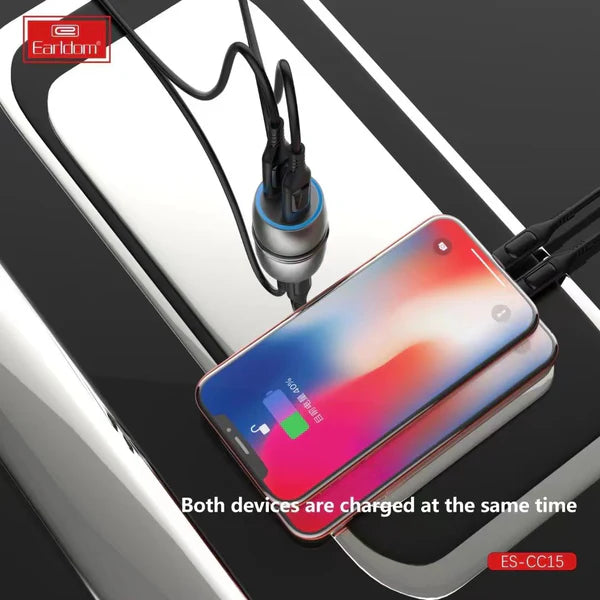 Earldom® CC15 40W Dual USB PD Car Charger