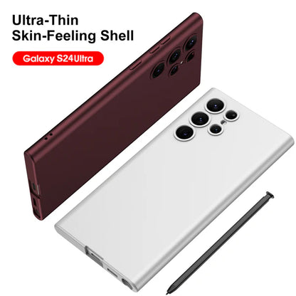 Samsung Galaxy S24 Ultra Soft Silicon Phone  Back Cover (S Pen not included)