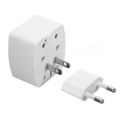 LDNIO Z4 Universal Plug Adapter with UK/EU/US/AU Pin & 2 Universal Socket