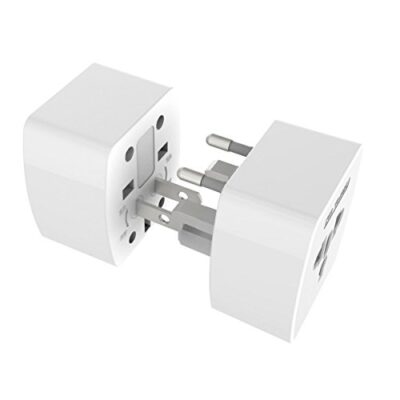 LDNIO Z4 Universal Plug Adapter with UK/EU/US/AU Pin & 2 Universal Socket